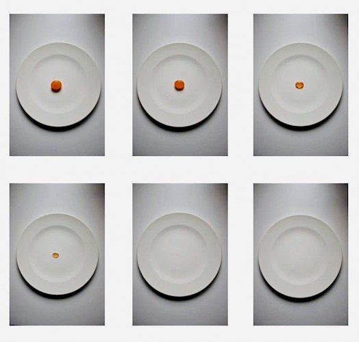 „2 Minuten II“ 2018 6 Fotografien a 60 x 90 cm auf Aludibond