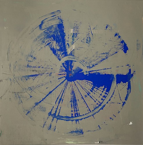 „Wonderland I“ / acryl on canvas / 2018 / 110 x 110